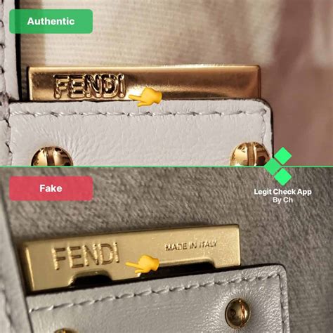 cintura fendi fake|real vs false fendi.